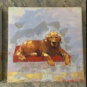 Dog paintings